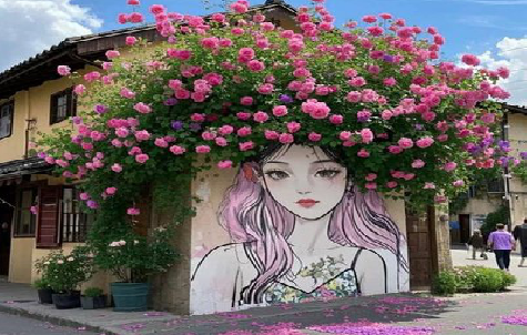 广汉怎么设计网红打卡墙绘