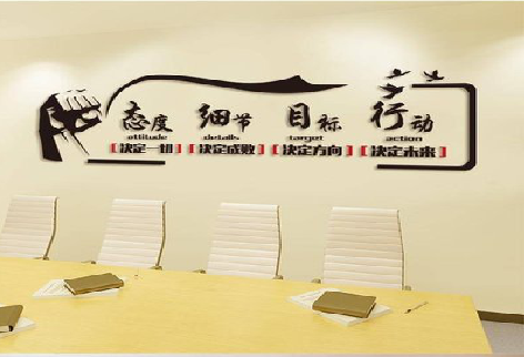 广汉企业文化墙主要展示什么？