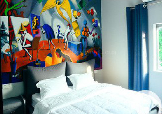 广汉对于酒店的墙体彩绘而言更注重哪些方面？